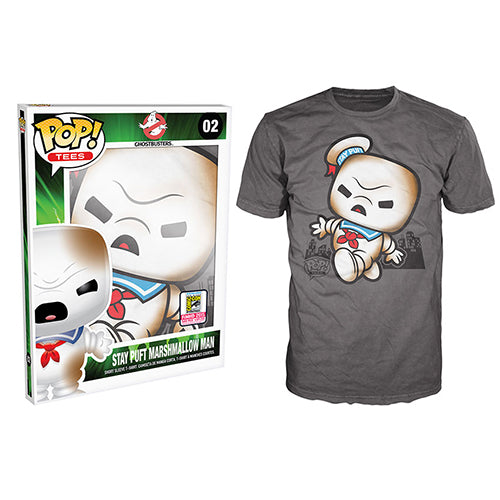 Pop! Tees Stay Puft Marshmallow Man (Toasted, Size XL) - 2015 SDCC Exclusive