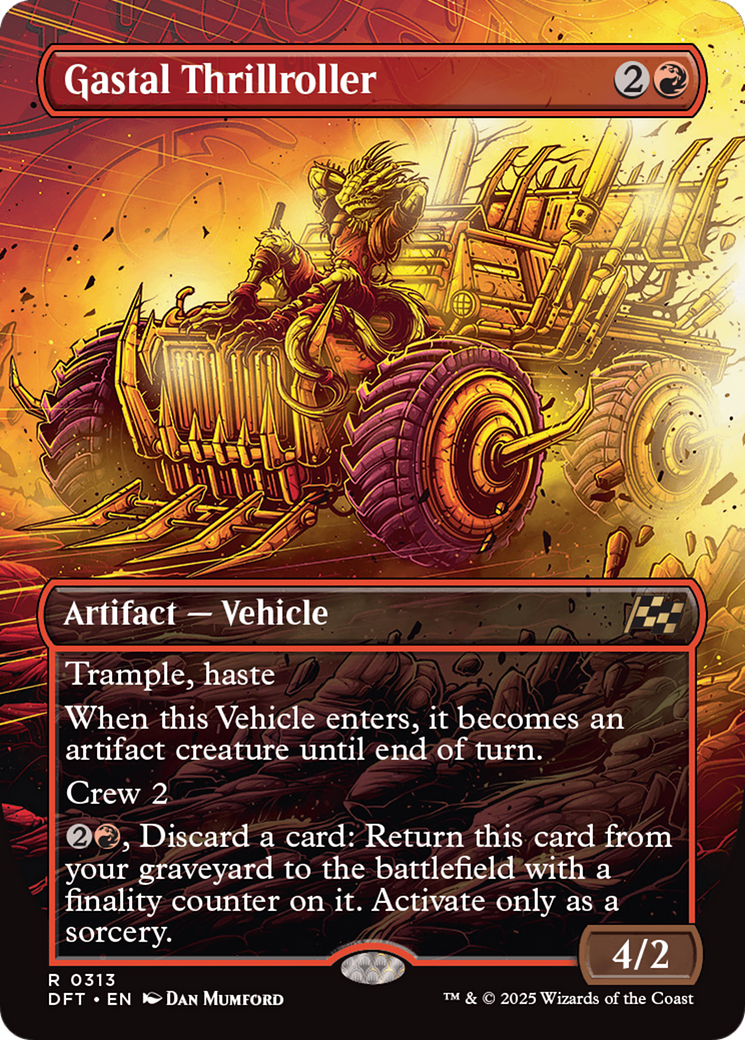 Gastal Thrillroller (DFT-313) - Aetherdrift (Borderless)