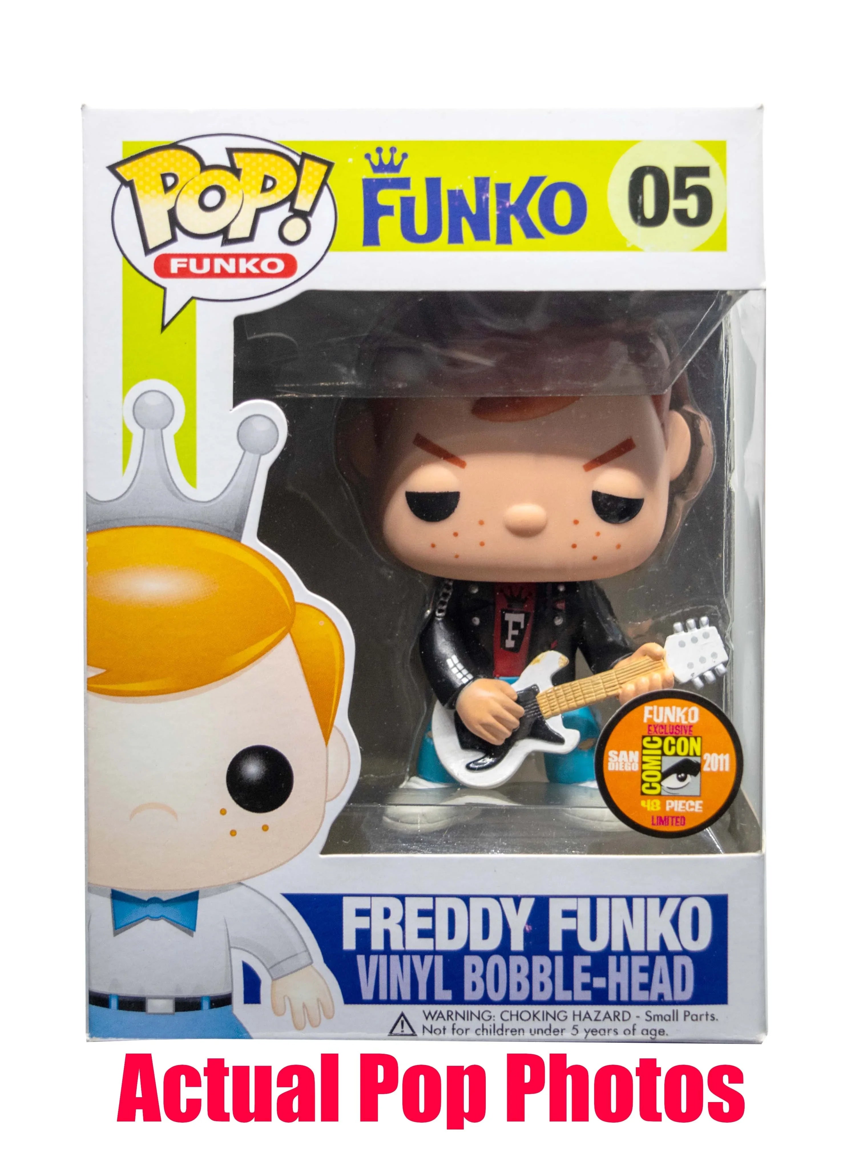 Johnny Ramone Freddy Funko 05 - 2011 SDCC Exclusive /48 made