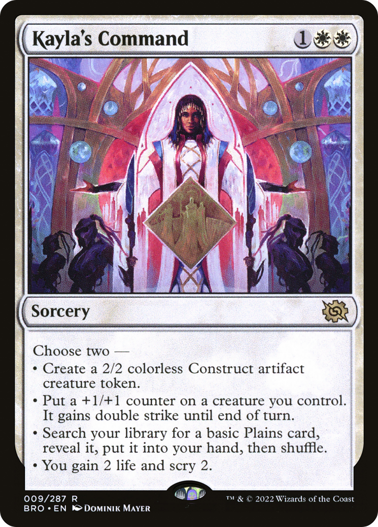 Kayla's Command (BRO-009) - The Brothers' War