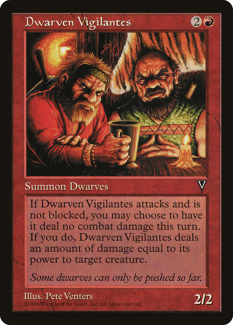 Dwarven Vigilantes (VIS-) - Visions