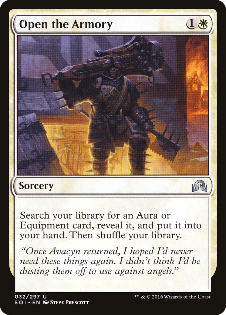 Open the Armory (SOI-032) - Shadows over Innistrad Foil