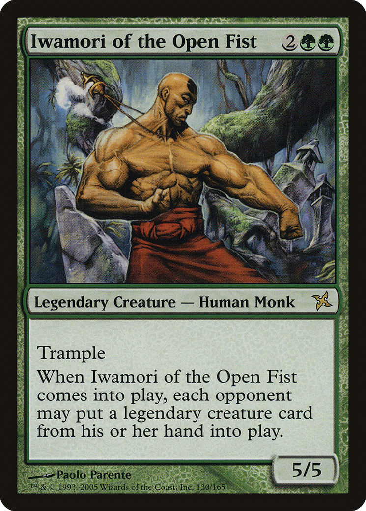 Iwamori of the Open Fist (BOK-130) - Betrayers of Kamigawa Foil