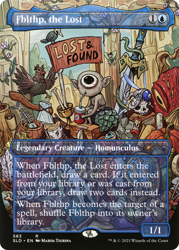 Fblthp, the Lost (SLD-583) - Secret Lair Drop (Borderless)