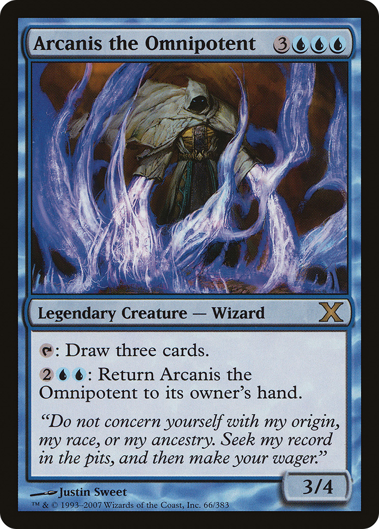Arcanis the Omnipotent (10E-066) - Tenth Edition