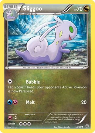 Sliggoo 059/98 - XY  Ancient Origins