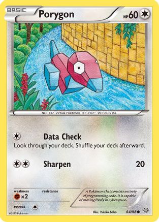 Porygon 064/98 - XY  Ancient Origins