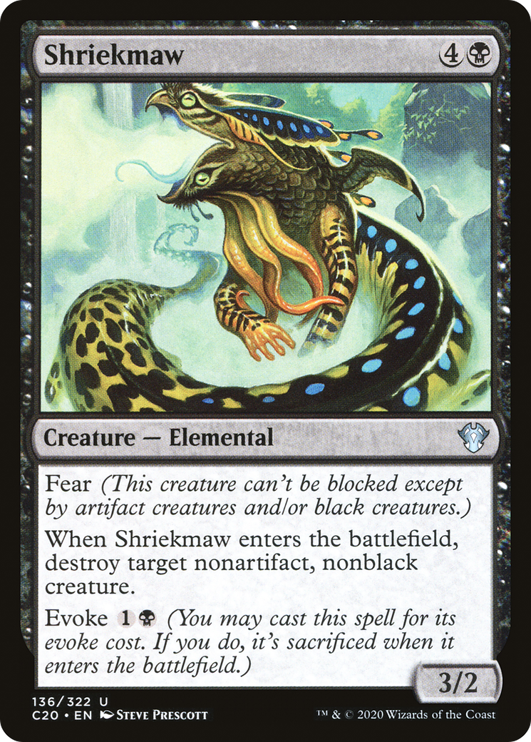 Shriekmaw (C20-136) - Commander 2020