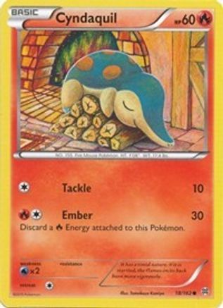 Cyndaquil 018/162 - XY  BREAKthrough Reverse Holofoil