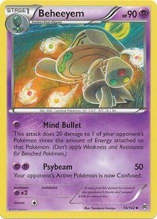 Beheeyem 074/162 - XY  BREAKthrough