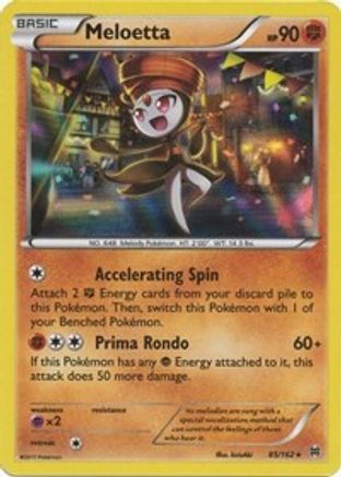 Meloetta 085/162 - XY  BREAKthrough Holofoil