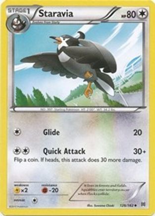 Staravia 126/162 - XY  BREAKthrough