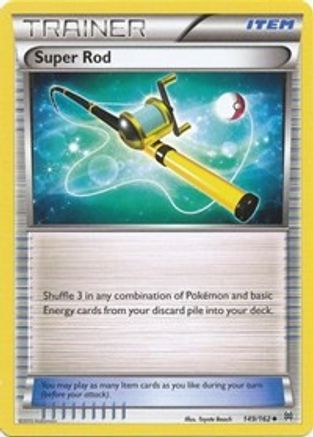 Super Rod 149/162 - XY  BREAKthrough Reverse Holofoil