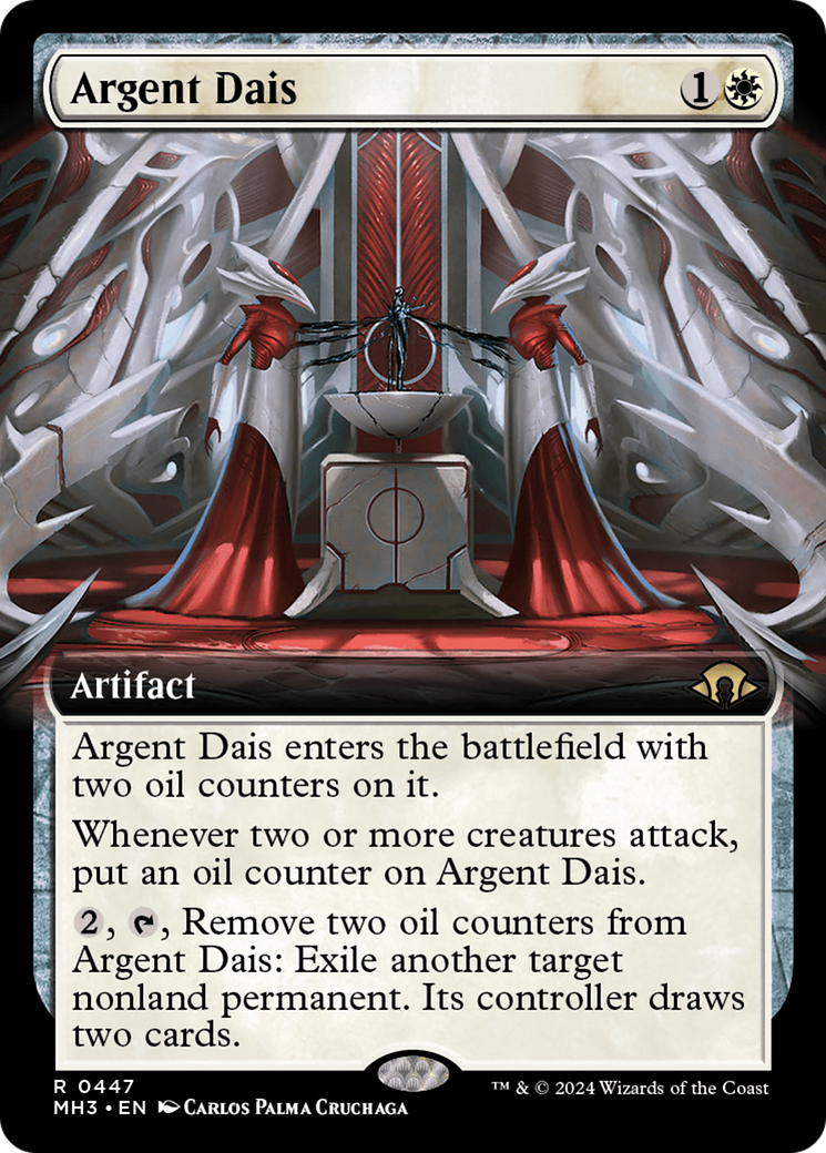 Argent Dais (Extended Art) (MH3-447) - Modern Horizons 3: (Extended Art) Foil