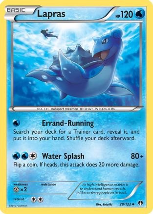 Lapras 028/122 - XY  BREAKpoint