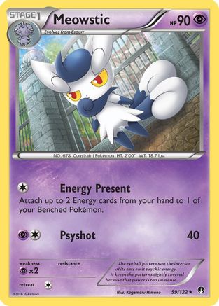 Meowstic 059/122 - XY  BREAKpoint