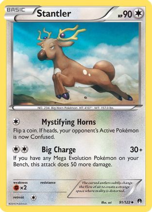 Stantler 091/122 - XY  BREAKpoint