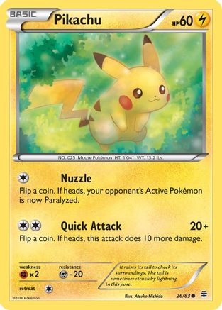 Pikachu 026/83 - Generations