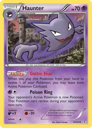 Haunter 034/83 - Generations