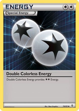 Double Colorless Energy 074/83 - Generations Reverse Holofoil