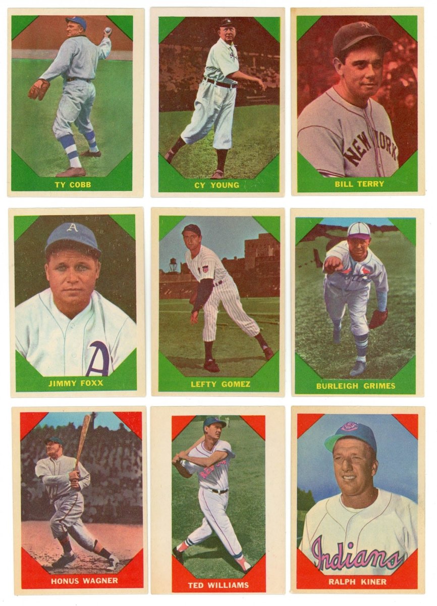 1960 FLEER BASEBALL GREATS COMPLETE SET BREAK - 3 CARDS PER BOX! 2-3 HOF IN EVERY BOX!