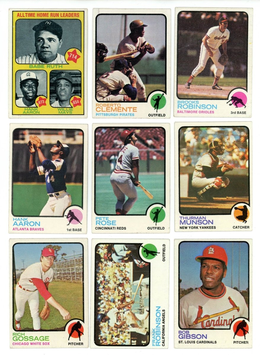 1973 TOPPS BASEBALL COMPLETE SET BREAK - 17 CARDS PER BOX! Includes 2 HOFers!