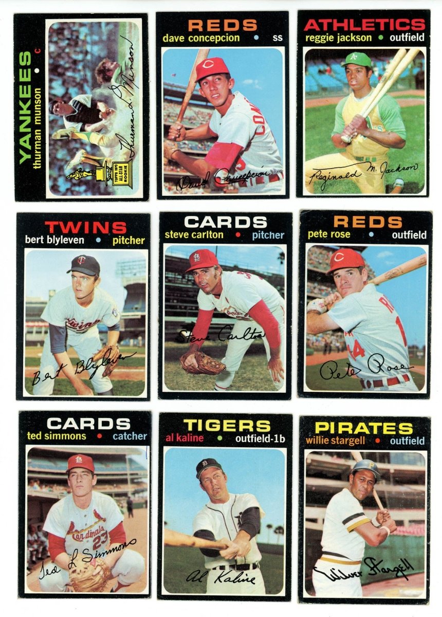 1971 TOPPS BASEBALL COMPLETE SET BREAK - 23 CARDS PER BOX! WITH 2 HOFers AND 3 HIGH NUMBER CARDS!