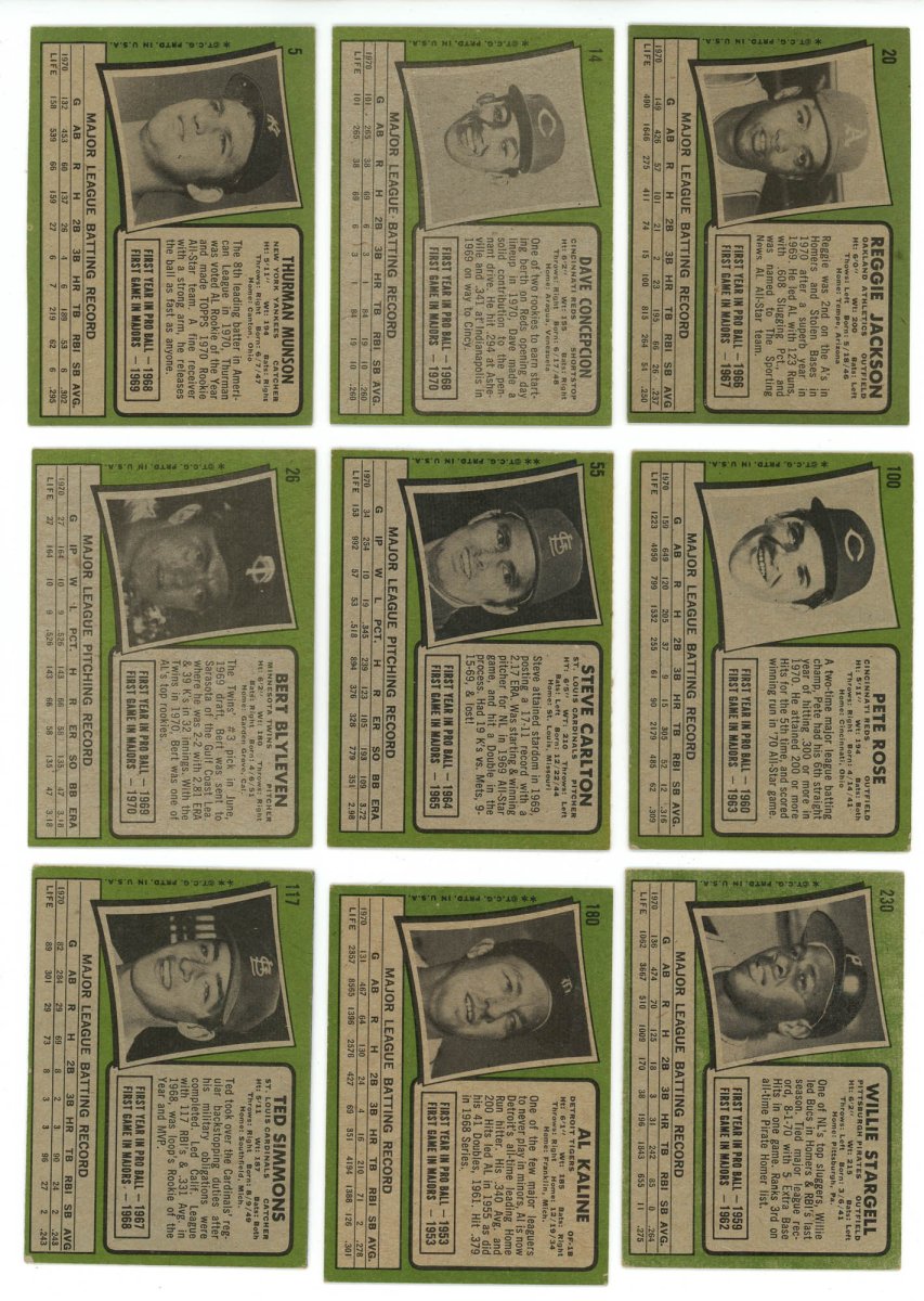 1971 TOPPS BASEBALL COMPLETE SET BREAK - 23 CARDS PER BOX! WITH 2 HOFers AND 3 HIGH NUMBER CARDS!