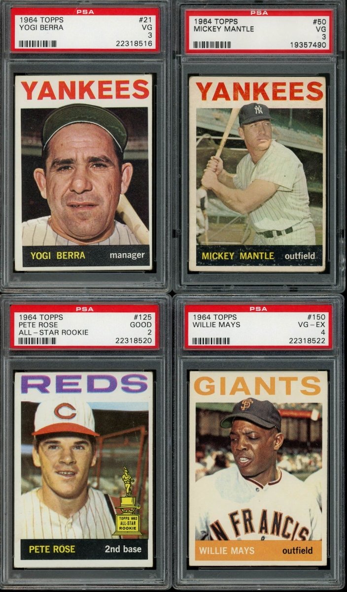 1964 TOPPS BASEBALL COMPLETE SET BREAK - 10 CARDS PER BOX! INCLUDES 1 OR MORE HOFER AND HIGH NUMBER CARD!