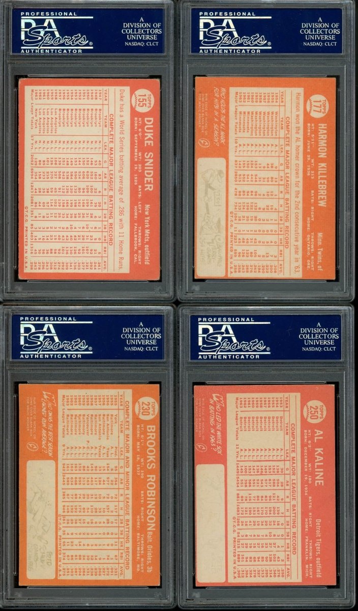1964 TOPPS BASEBALL COMPLETE SET BREAK - 10 CARDS PER BOX! INCLUDES 1 OR MORE HOFER AND HIGH NUMBER CARD!