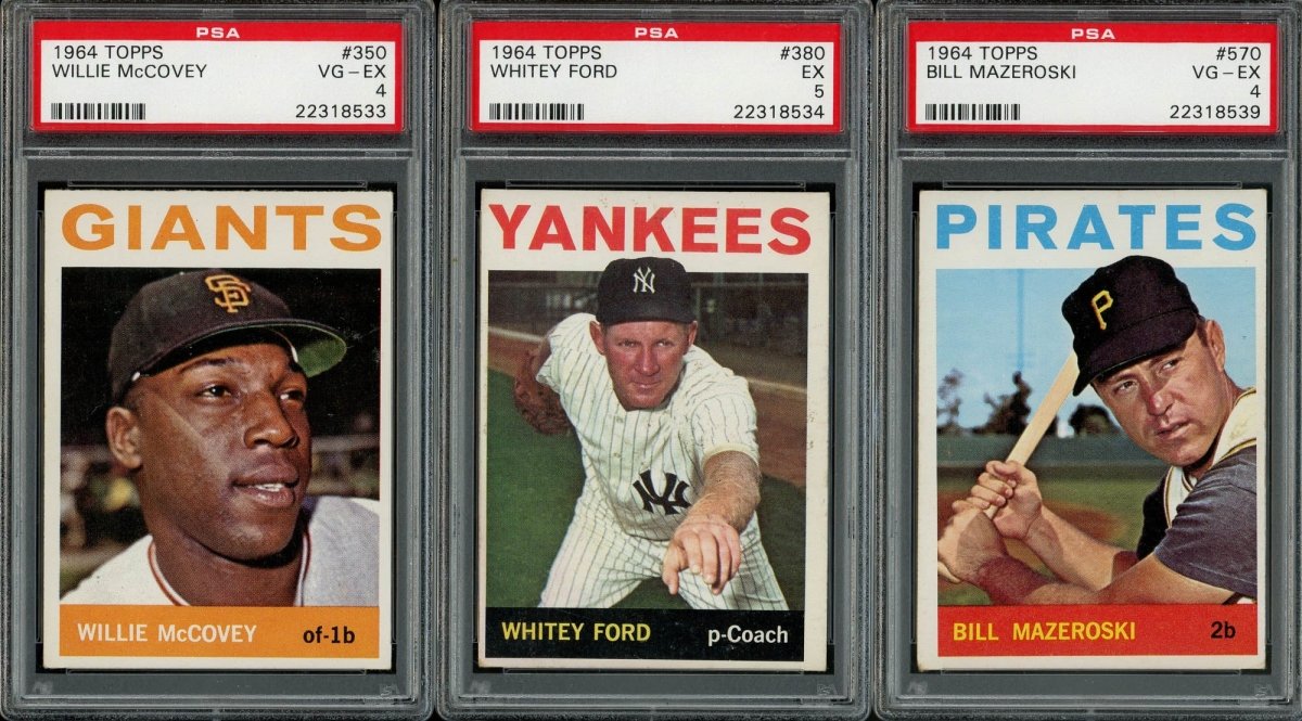 1964 TOPPS BASEBALL COMPLETE SET BREAK - 10 CARDS PER BOX! INCLUDES 1 OR MORE HOFER AND HIGH NUMBER CARD!