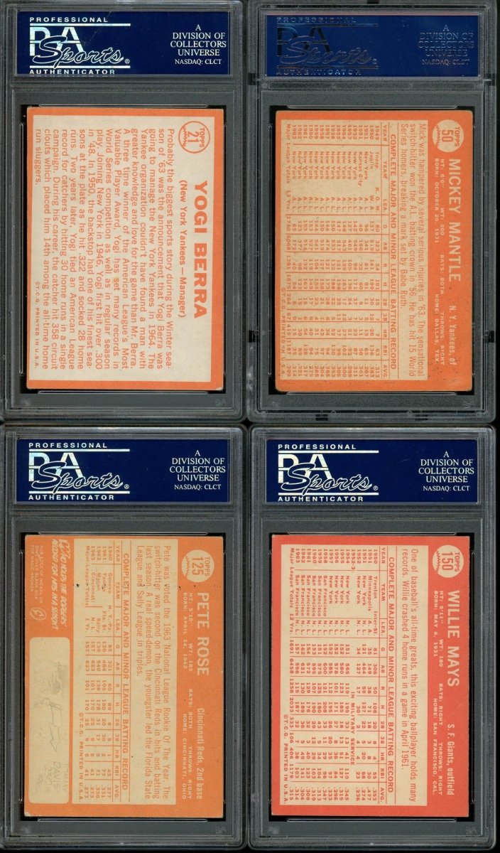 1964 TOPPS BASEBALL COMPLETE SET BREAK - 10 CARDS PER BOX! INCLUDES 1 OR MORE HOFER AND HIGH NUMBER CARD!