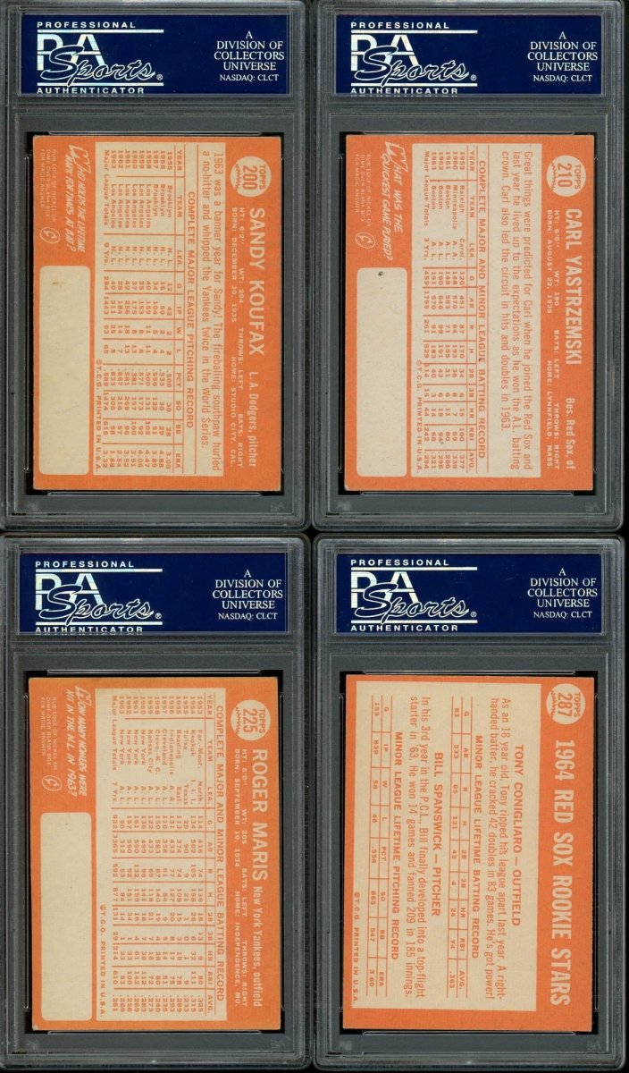1964 TOPPS BASEBALL COMPLETE SET BREAK - 10 CARDS PER BOX! INCLUDES 1 OR MORE HOFER AND HIGH NUMBER CARD!