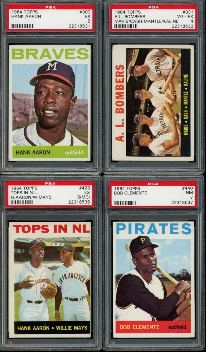 1964 TOPPS BASEBALL COMPLETE SET BREAK - 10 CARDS PER BOX! INCLUDES 1 OR MORE HOFER AND HIGH NUMBER CARD!