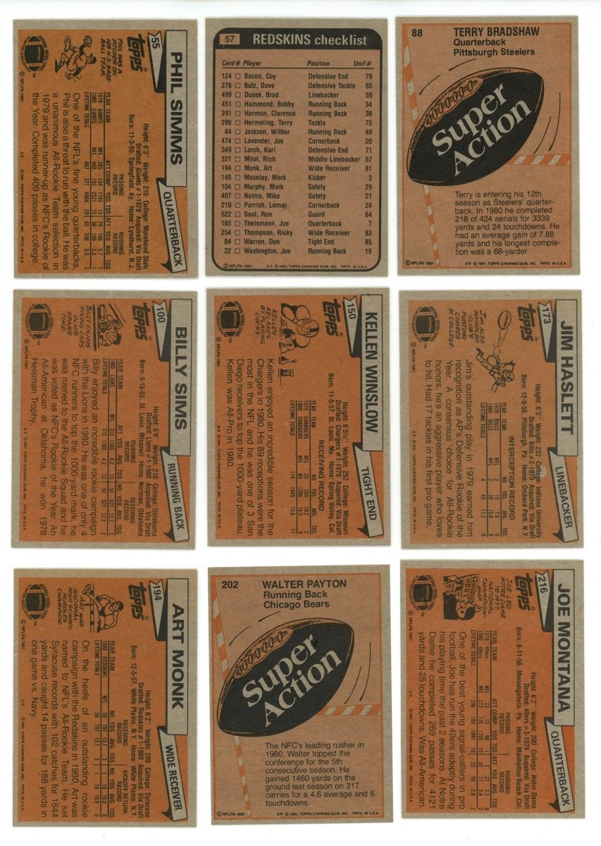 1981 TOPPS FOOTBALL COMPLETE SET BREAK - 24 CARDS PER BOX! 3 HOFERS PER BOX!
