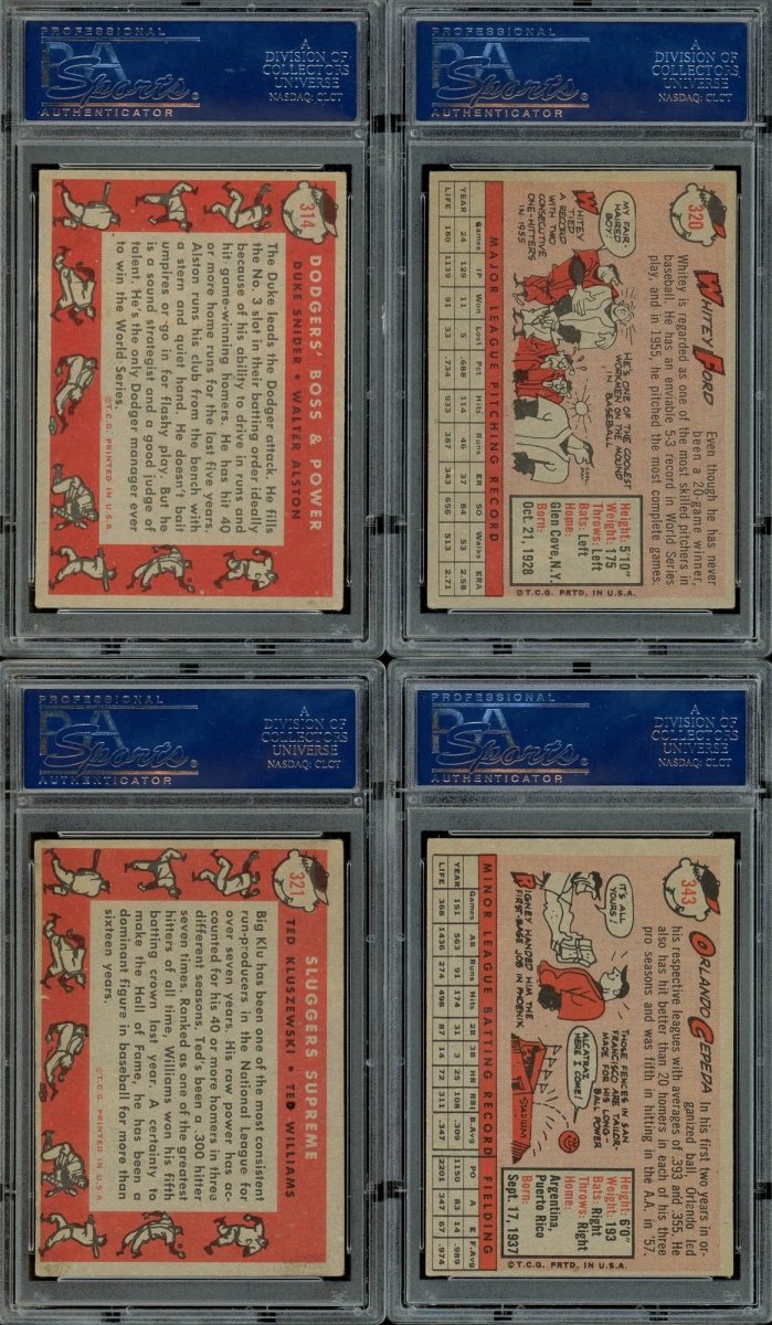 1958 TOPPS BASEBALL COMPLETE SET BREAK - 5 CARDS PER BOX!