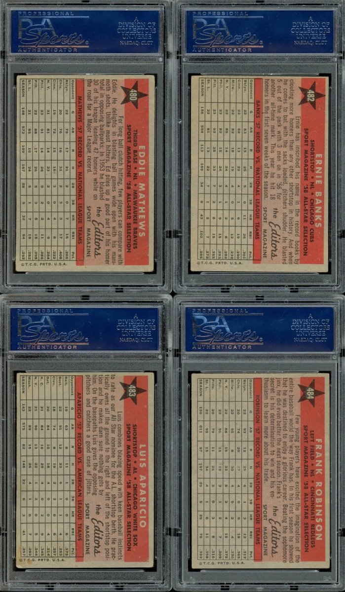 1958 TOPPS BASEBALL COMPLETE SET BREAK - 5 CARDS PER BOX!