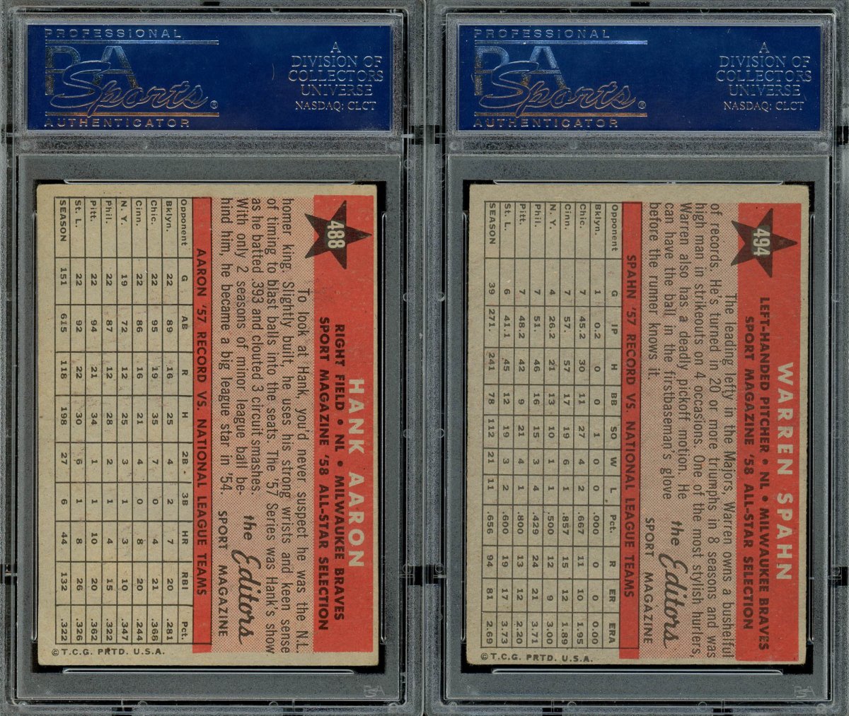 1958 TOPPS BASEBALL COMPLETE SET BREAK - 5 CARDS PER BOX!