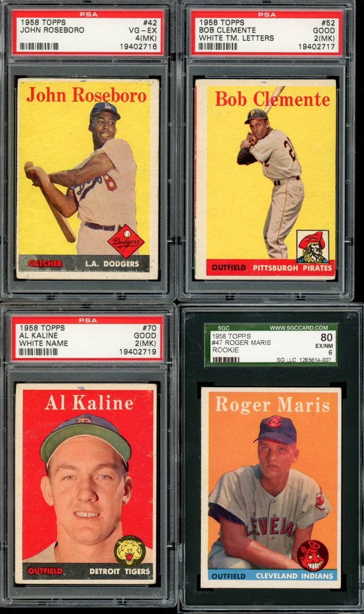 1958 TOPPS BASEBALL COMPLETE SET BREAK - 5 CARDS PER BOX!