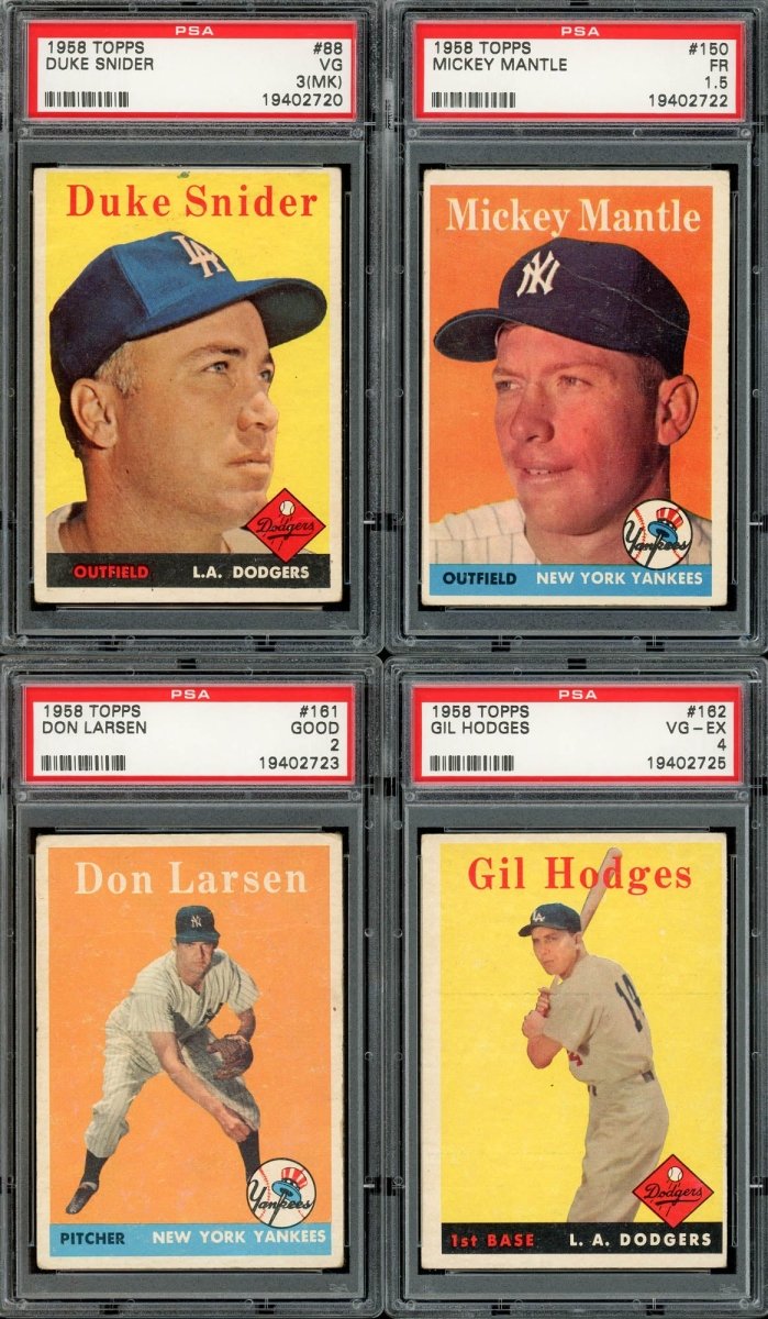 1958 TOPPS BASEBALL COMPLETE SET BREAK - 5 CARDS PER BOX!