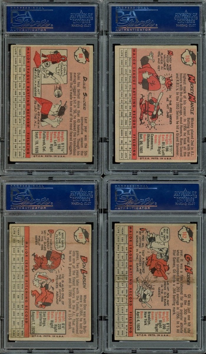 1958 TOPPS BASEBALL COMPLETE SET BREAK - 5 CARDS PER BOX!