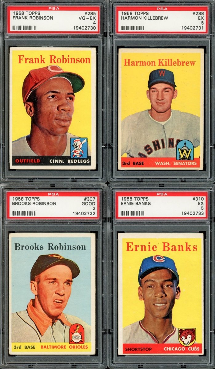 1958 TOPPS BASEBALL COMPLETE SET BREAK - 5 CARDS PER BOX!