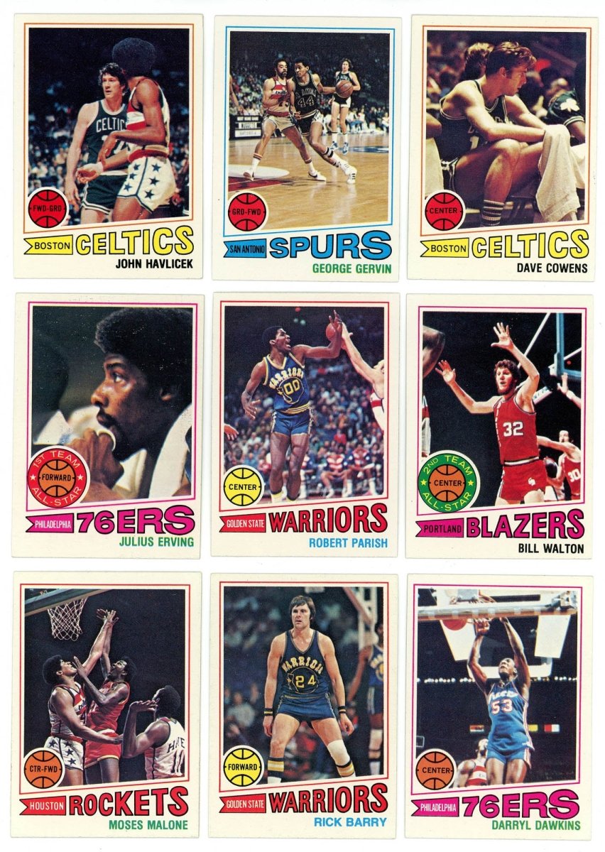 1977-78 TOPPS BASKETBALL COMPLETE SET BREAK - 8 CARDS PER BOX! 2 HOFERS PER BOX!