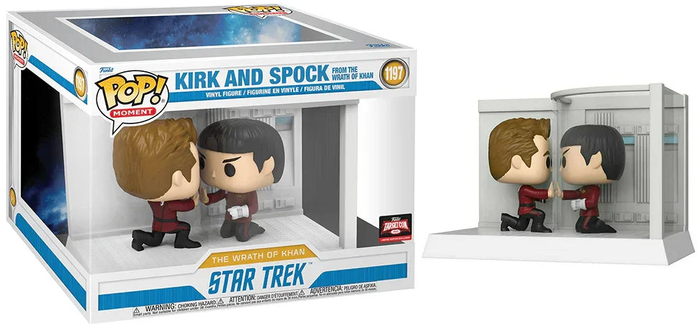 Kirk & Spock (The Wrath of Khan, Movie Moments) 1197 - 2022 Target Con Exclusive