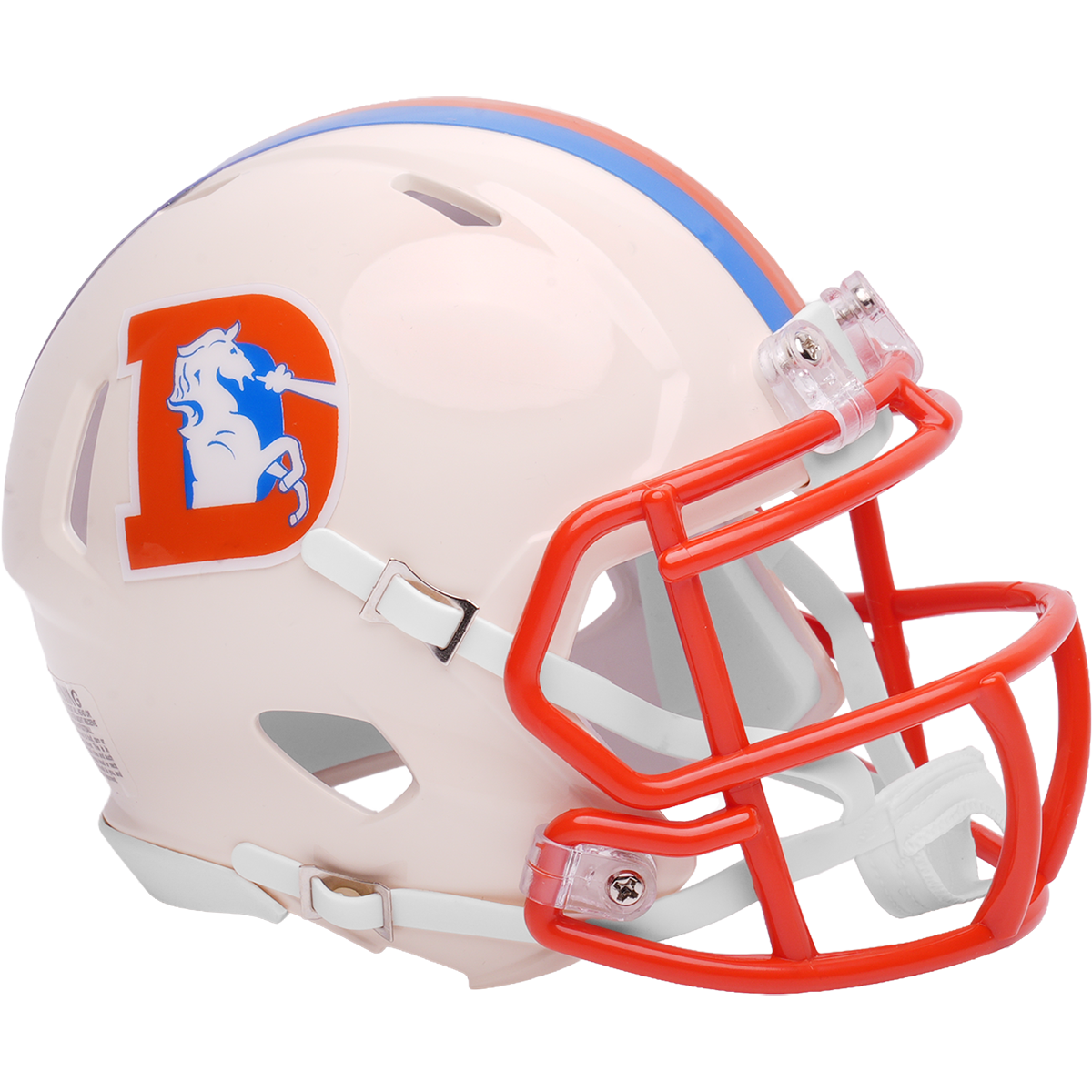 Denver Broncos Speed Mini Football Helmet RETRO - NFL
