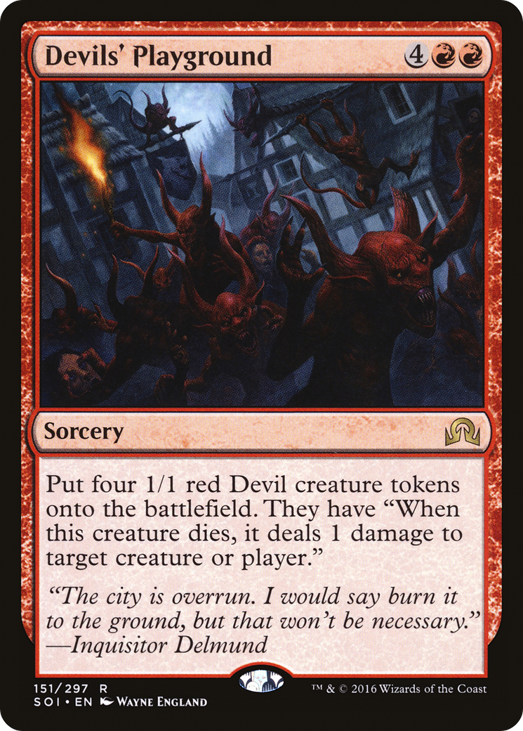 Devils' Playground (SOI-151) - Shadows over Innistrad