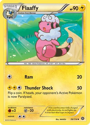 Flaaffy 039/114 - XY  Steam Siege