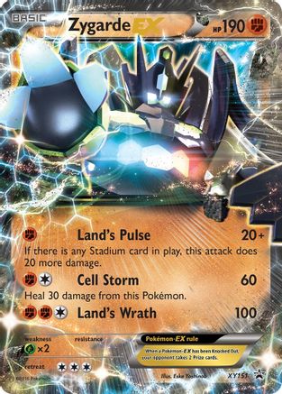Zygarde EX (Shiny) XY151/211 - XY Promos Holofoil