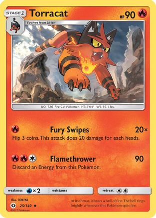 Torracat 025/149 - SM Base Set