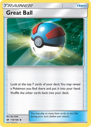 Great Ball 119/149 - SM Base Set